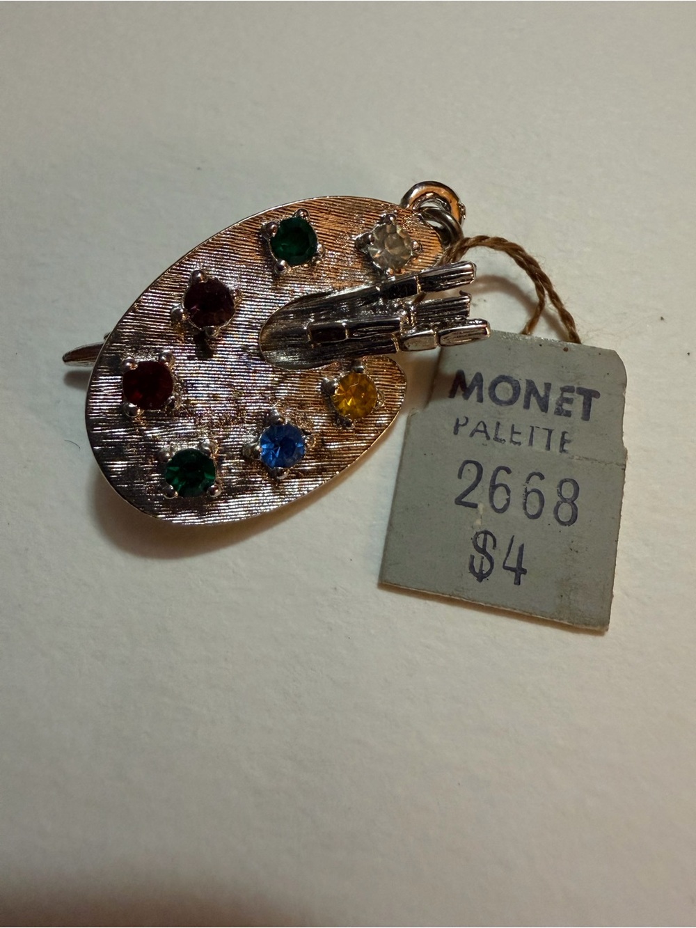 Monet Multicolor Palette Charm
